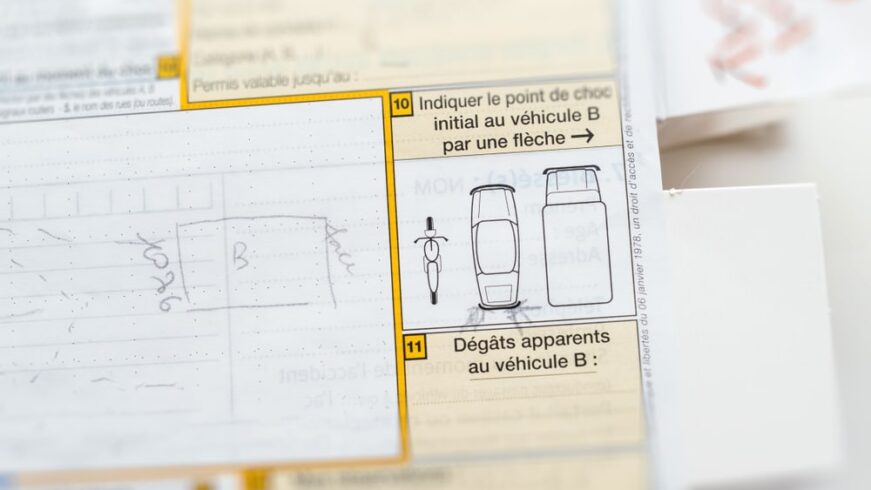 constat. à l'amiable wallonie belgique